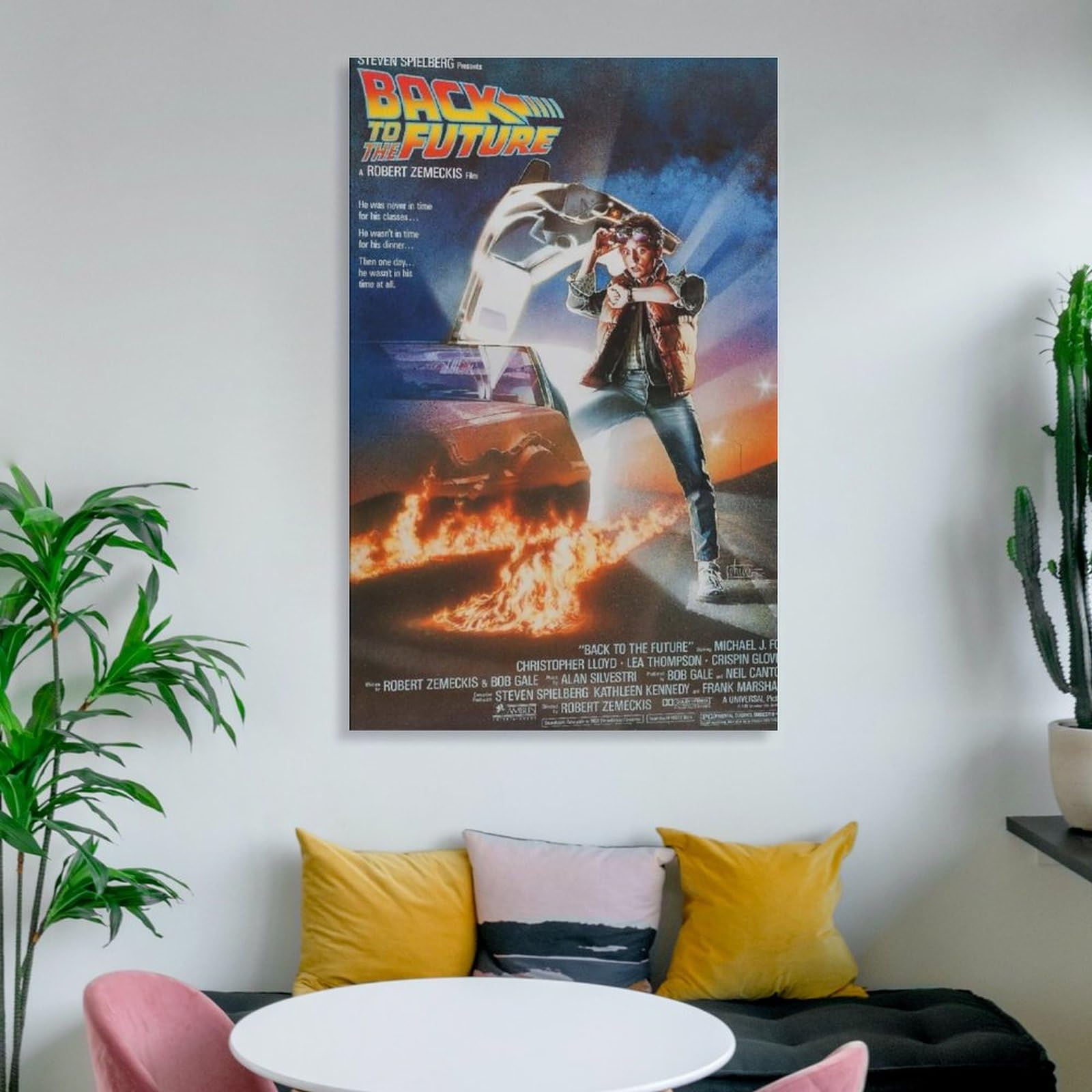 Amazon.co.jp: バックトゥザフューチャー 映画 ポスター キャラクター1